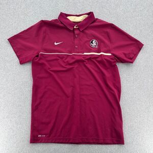 Florida State Seminoles Nike Dri-Fit Polo Size Large Men’s